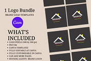 Housing Agent Brand Logo Template, a Branding & Logo Template by Mishek Munene (Thumbnail 1 of 8)