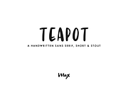 Teapot — A Handwritten Sans Serif, a Font by Mix Fonts (Thumbnail 1 of 2)