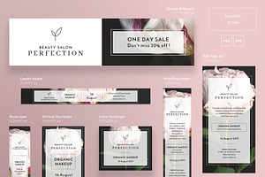 Banners Pack Perfection Salon