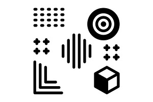 Element component solid icon, a Solid Icon by Creative priyanka