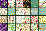 Vegetables Pattern, a Pattern Graphic by Forhadx5 (Thumbnail 5 of 12)