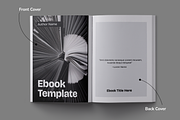 Ebook Minimalist Style Template, a Marketing Template by Meknya (Thumbnail 18 of 18)