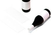 Wine Bottle and Label Mockup Set, a Product Mockup by McLittle Stock (Thumbnail 2 of 2)