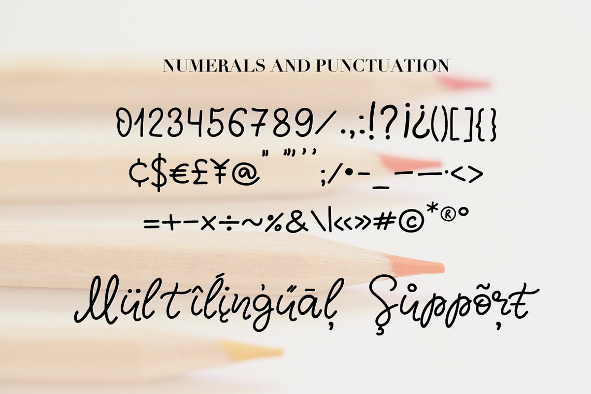 Simple Monoline A Handwritten Font, a Script Font by Almazova Dolzhenko (Photo 3 of 11)