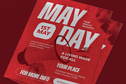 May Day Flyer, a Flyer Template by graphicook (Thumbnail 2 of 3)