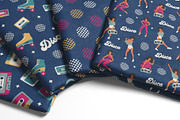 Retro disco groovy patterns, a Pattern Graphic by RevolutionizZed (Thumbnail 3 of 10)