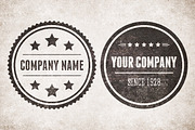 Vintage Circular Badges Vector Pack, an Object Graphic by Design Panoply (Thumbnail 4 of 5)