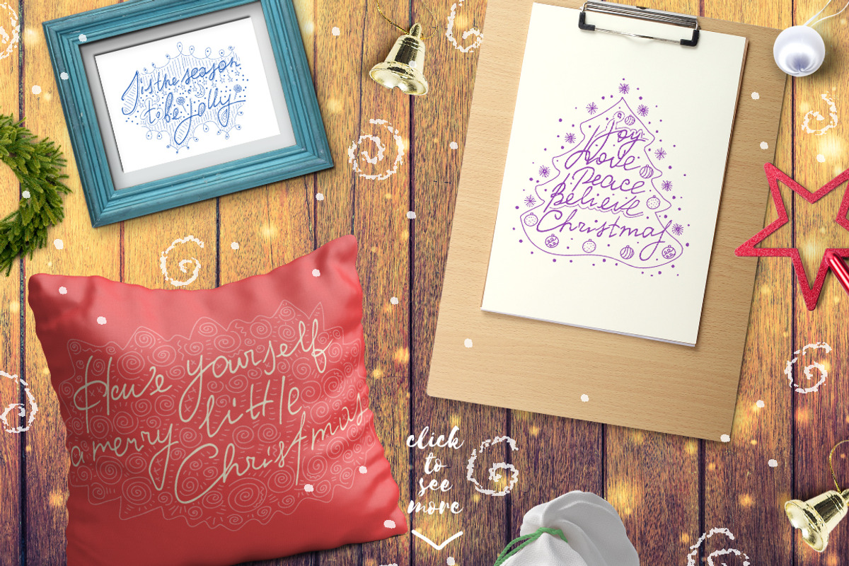 Merry Little Christmas Kit, a Decorative Illustration by Daria Chegaieva (Photo 3 of 8)