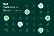 475 Business and Growth Icon, an Outline Icon by Prosymbols (Thumbnail 1 of 13)