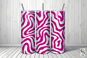 Pink Abstract Wavy Lines Paper, a Pattern Graphic by Creative Store (Thumbnail 4 of 4)