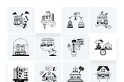 Animated Real Estate Icons, a Duotone Icon by Prosymbols (Thumbnail 9 of 12)