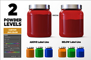 2lb Whey Protein Jar Mockup C2-Pro, a Packaging Mockup by Design Warlord (Thumbnail 3 of 16)
