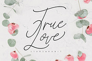 Stars & Rabit Script, a Script Font by giemons™ (Thumbnail 5 of 6)