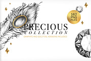 Precious feathers and diamonds, an Illustration by AnastasiaFears (Thumbnail 1 of 10)