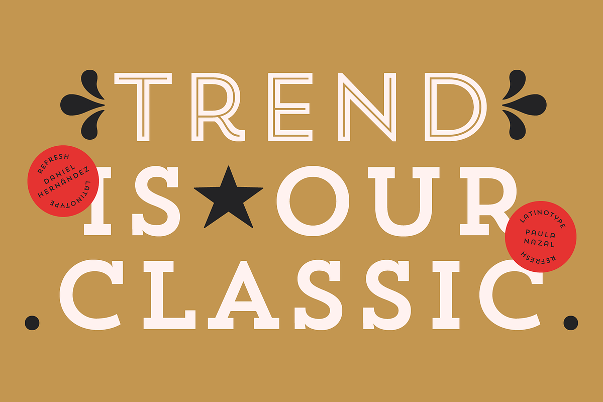 Trend, a Sans Serif Font by Latinotype (Photo 7 of 10)
