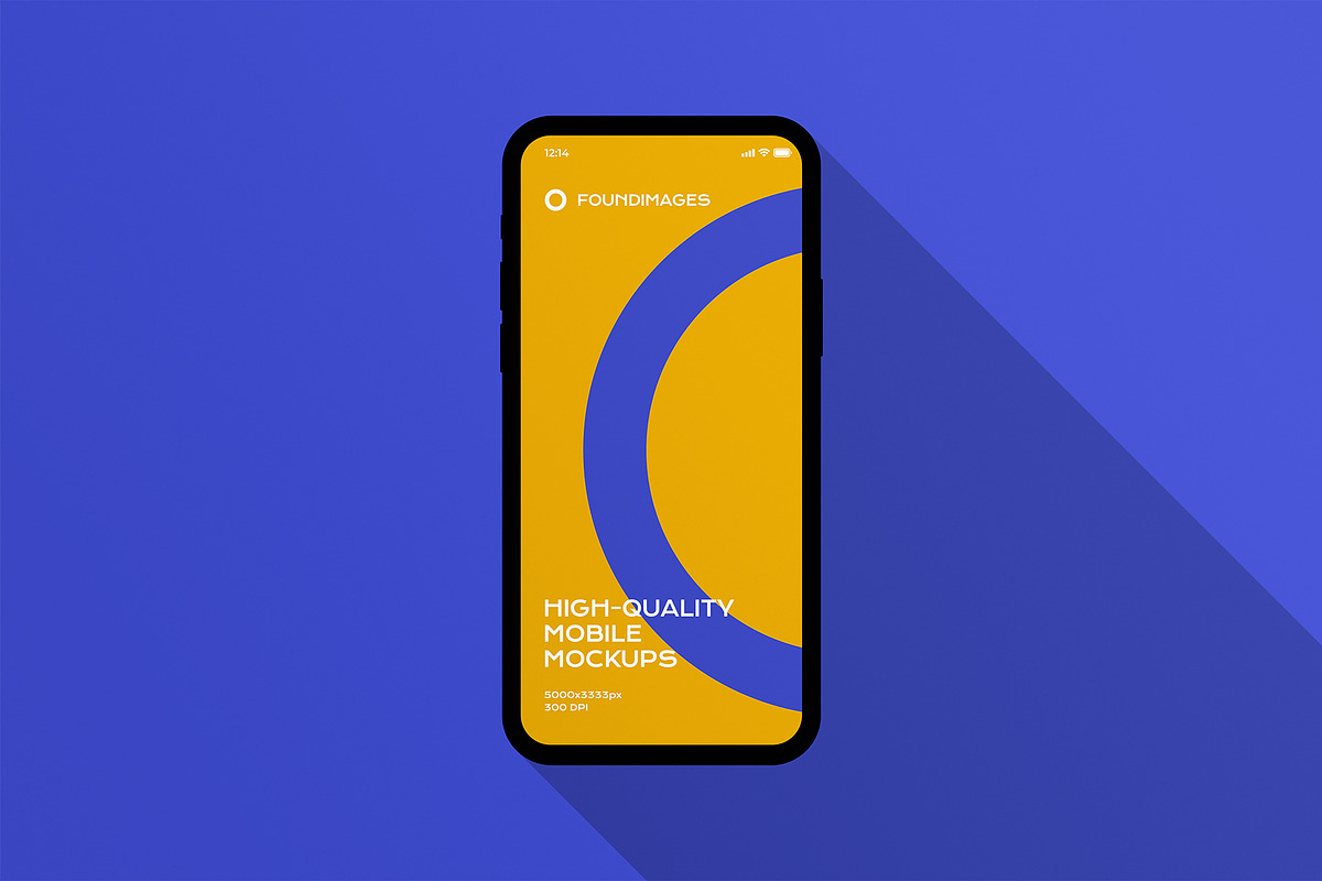 72 iphone device mockup bundle, an iPhone Mockup by FoundImages (Photo 40 of 84)