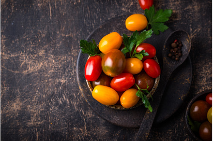 Assortment of different cherry, a Food & Drink Photo by Yulia Furman