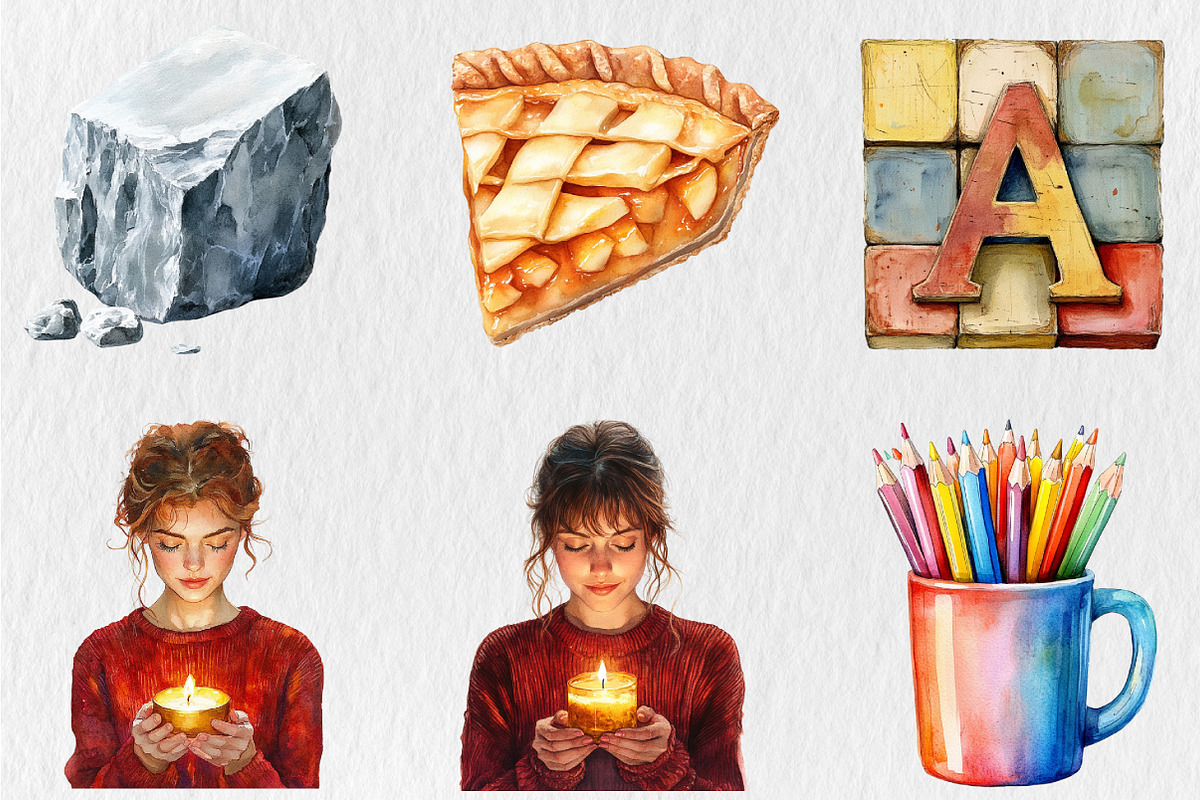 Teaching Material Clipart, a Seasonal Illustration by Rose Art (Photo 3 of 4)