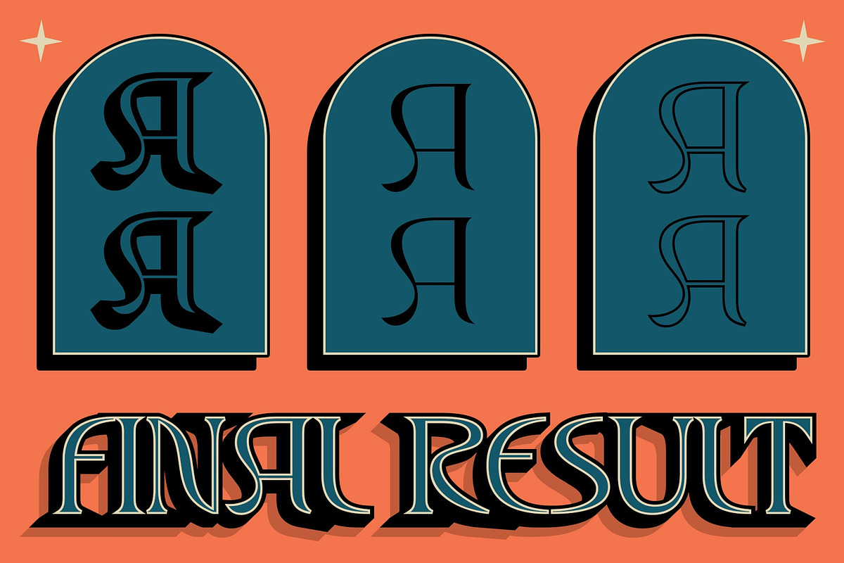 CS Roastery 3D, a Serif Font by Craft Supply Co. (Photo 2 of 8)