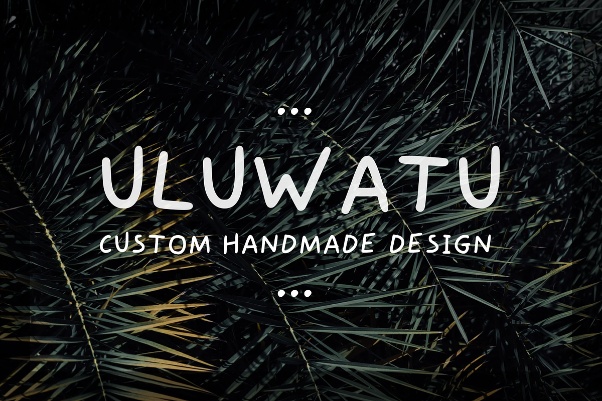 Uperty: Simple Boho Handwritten Font, a Script Font by Delightful Design (Photo 10 of 15)