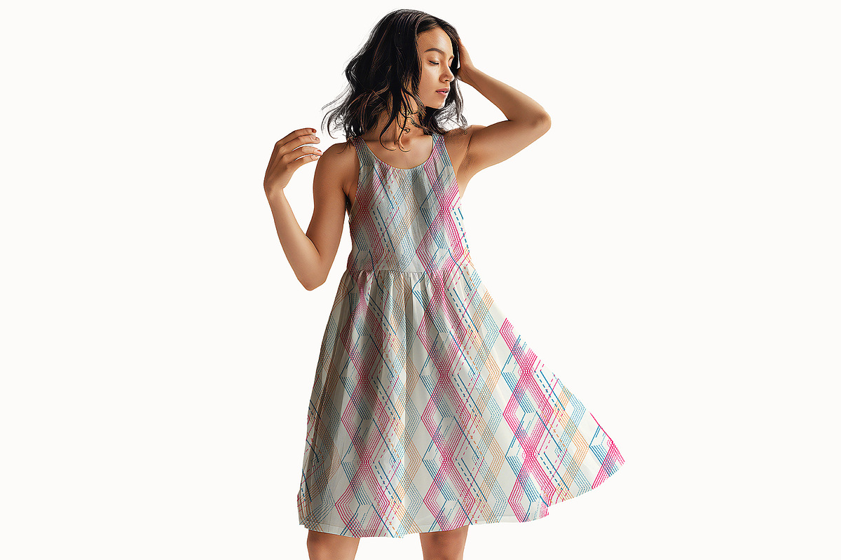Modern 3D Geometric Pattern, a Pattern Graphic by StudioGlouna (Photo 8 of 9)