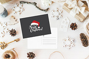 Christmas Card and Postcard, a Card Template by Em & Dash (Thumbnail 3 of 5)