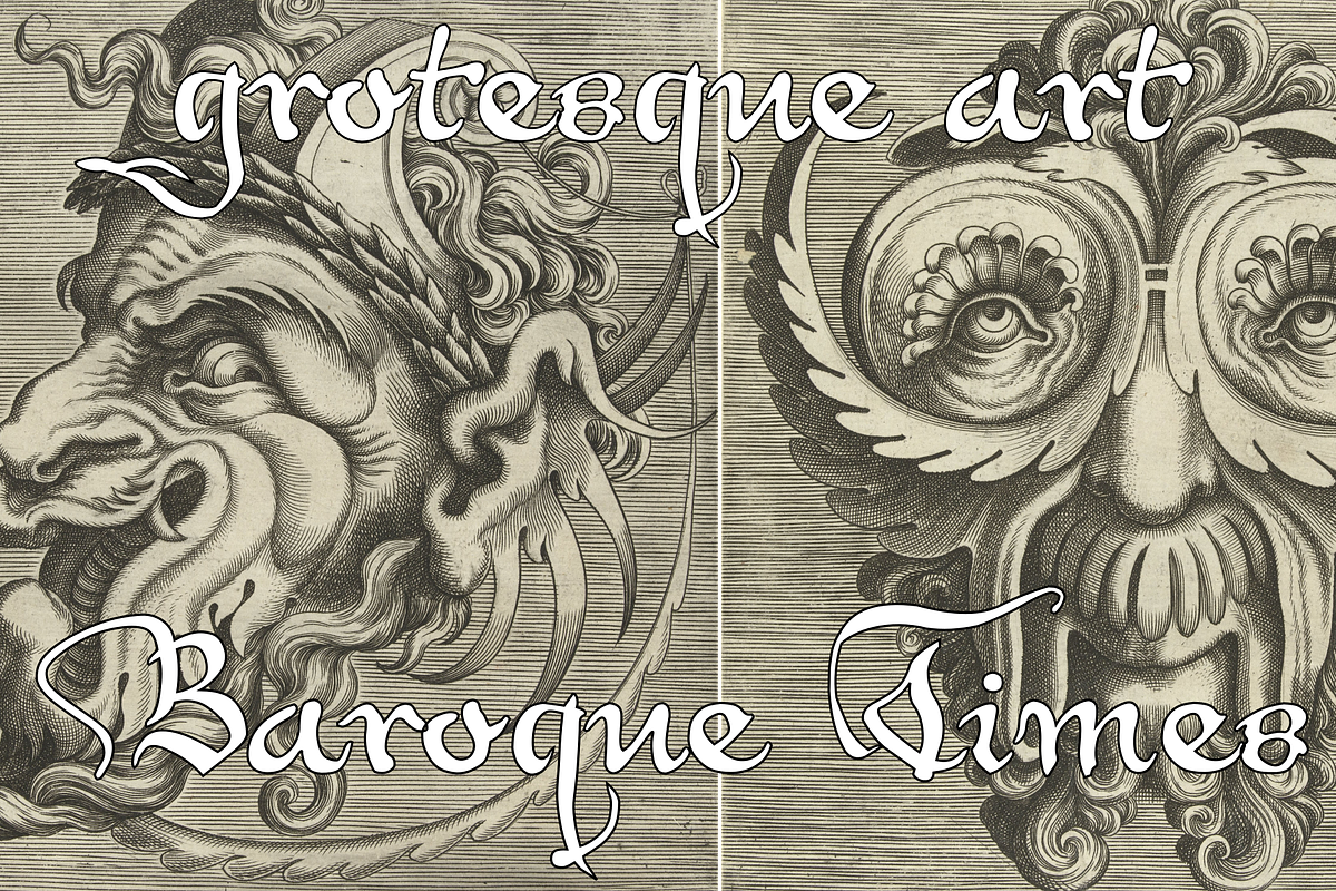 Baroque and Grotesque Times, a Wallpaper Graphic by Intellecta Design (Photo 6 of 10)