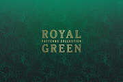 Royal Green Patterns Collection, a Pattern Graphic by The Paper Town (Thumbnail 9 of 9)