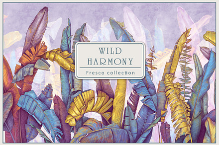 Fresco collection Wild Harmony, a Wallpaper Graphic by Natalia0307
