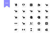 Photo Editing Tools Icons, a Duotone Icon by HacaStudio (Thumbnail 3 of 3)