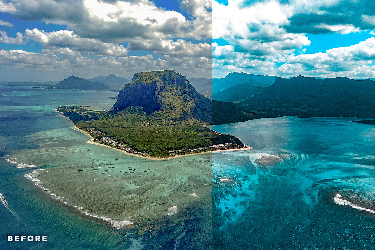 Tropical LUTs for Color Grading, an Action Add-On by Presetsh.com (Photo 3 of 8)