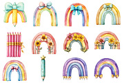 Coquette School Pencil Bow Clipart, an Illustration by Designworld (Thumbnail 2 of 5)