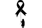 Black Awareness Ribbon Icon Set, a Healthcare Illustration by Artivon (Thumbnail 39 of 51)