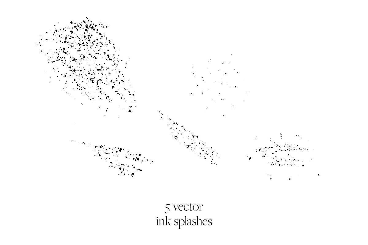 Palms & Paints Vector Elements, an Object Graphic by Touch and Form (Photo 10 of 13)