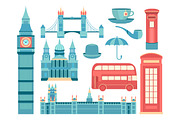 London vector set, an Object Graphic by Dasha Efremova (Thumbnail 3 of 5)