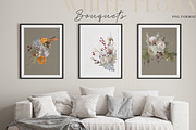 White Flora - Christmas clipart, a Decorative Illustration by Vasmila (Thumbnail 6 of 15)