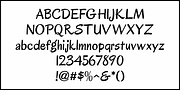 Show Card Painter JNL, a Script Font by Jeff Levine Fonts (Thumbnail 3 of 5)
