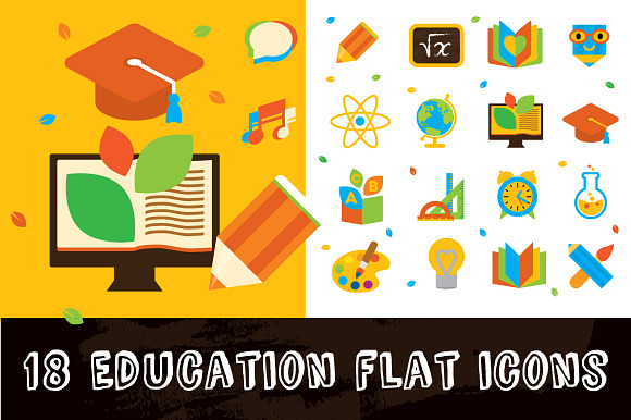 18 Education Icons