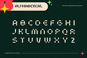 Detrobux - Experimental Folded Font, a Sans Serif Font by Drizy (Thumbnail 2 of 10)
