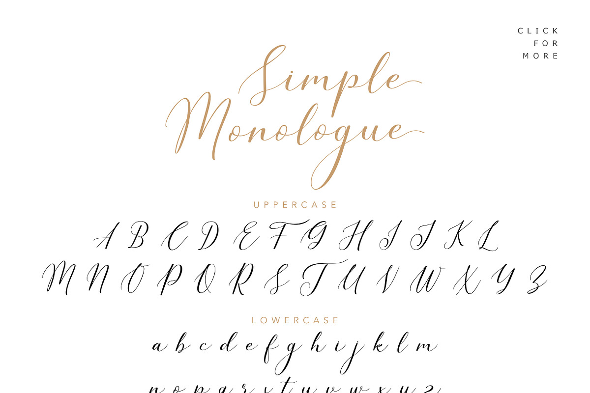 Simple Monologue - Beauty Font, a Script Font by Konstantine Studio (Photo 9 of 9)