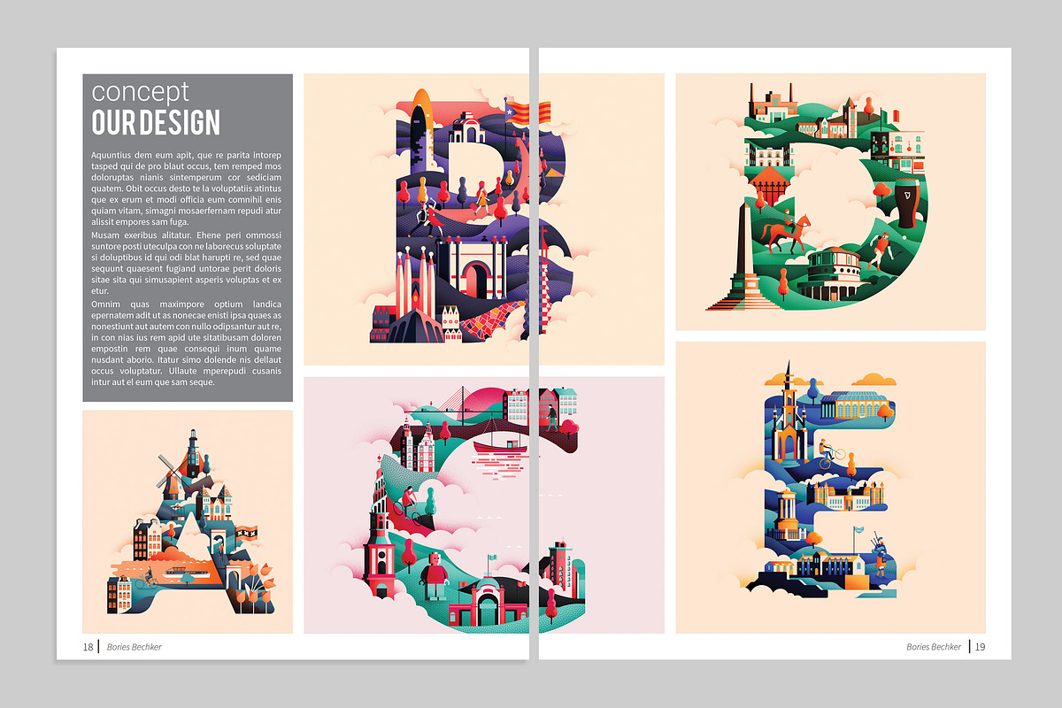 Creative Portfolio, a Brochure Template by BoriesBechker (Photo 10 of 13)