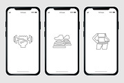 Fitness White Template, a Social Media Template by Kalubuak (Thumbnail 10 of 10)