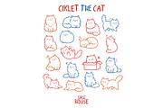Ciklet The Cat, an Animal Illustration by SasiHouse (Thumbnail 2 of 3)