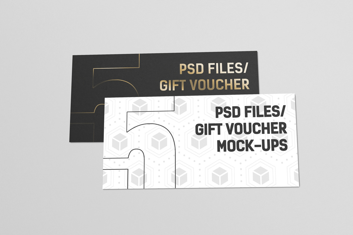 Gift Voucher Muck-Ups, a Print Template by resumetemplathttps://d3es (Photo 6 of 8)