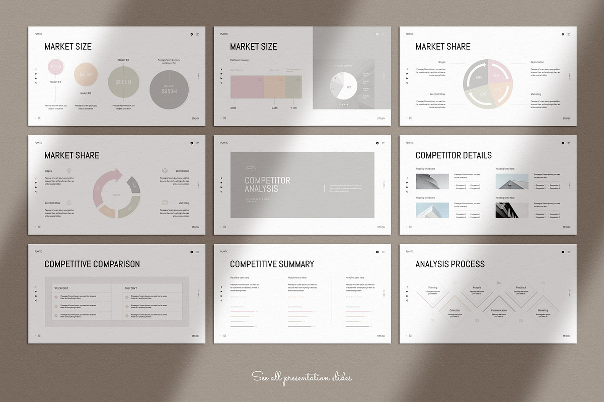 Business Plan PowerPoint Template, a Presentation Template by TemplatesForest (Photo 10 of 15)