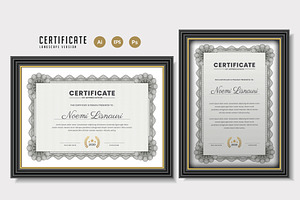 022. Clean Certificate Template