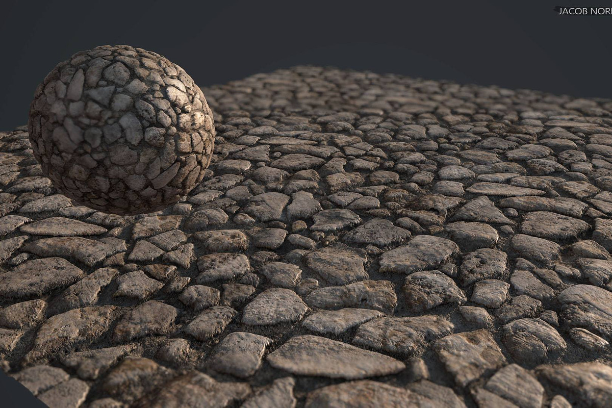 Textures - Stone Ground, a Textures & Material 3D Model by PurePolygons