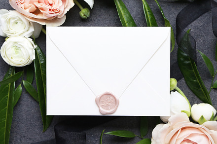 Envelope back mock up stock photo containing mockup and mock up