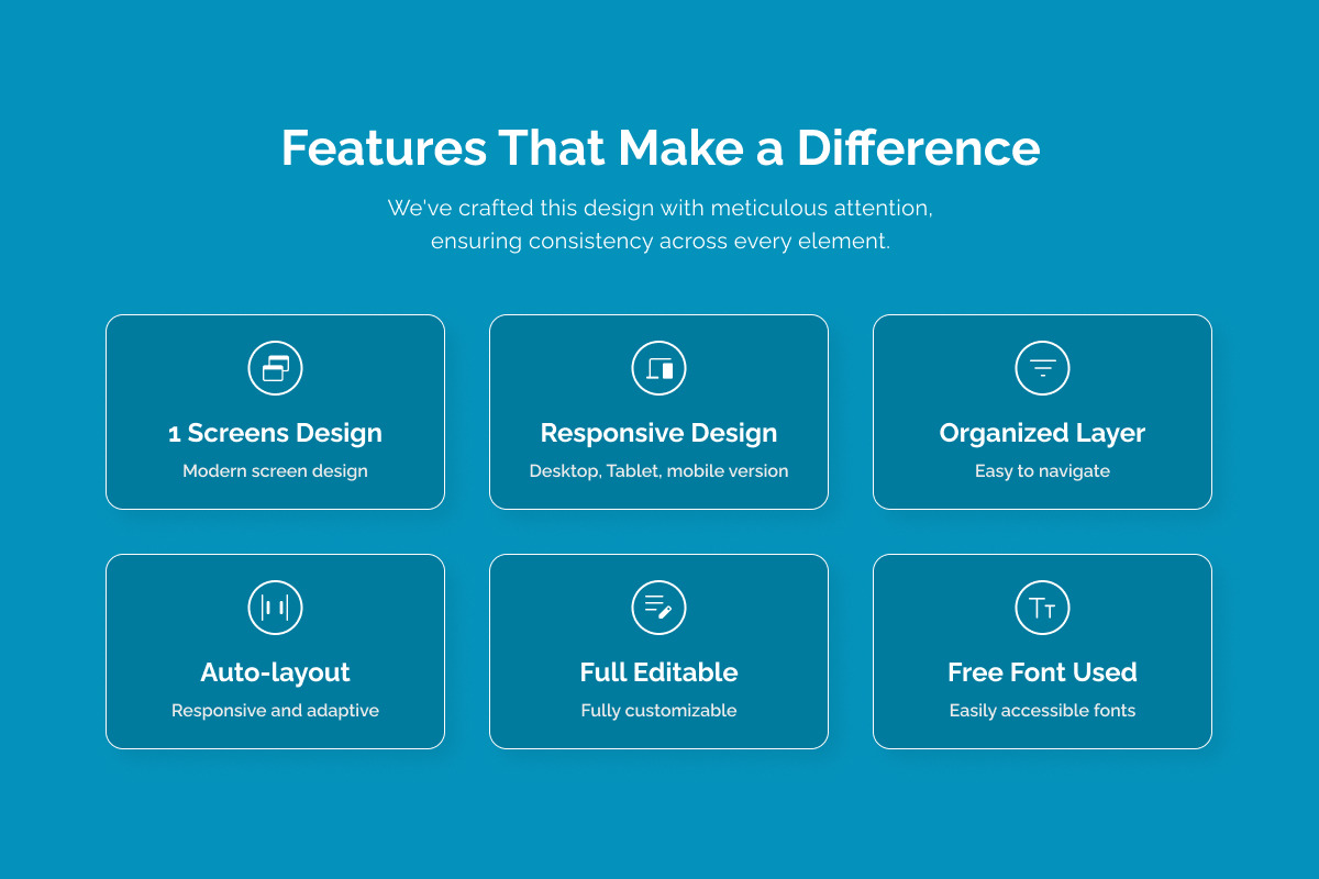 Clean Travel Website Landing UI Kit, a Landing Page Template by twinstd (Photo 2 of 5)