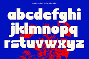 Over Heat - Stylish Bold Font, a Sans Serif Font by Say Studio (Thumbnail 12 of 13)